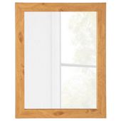 Basic Mirror - Oak Effect 47x37cm