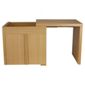 Brandon Extending Desk, Oak Effect Finish
