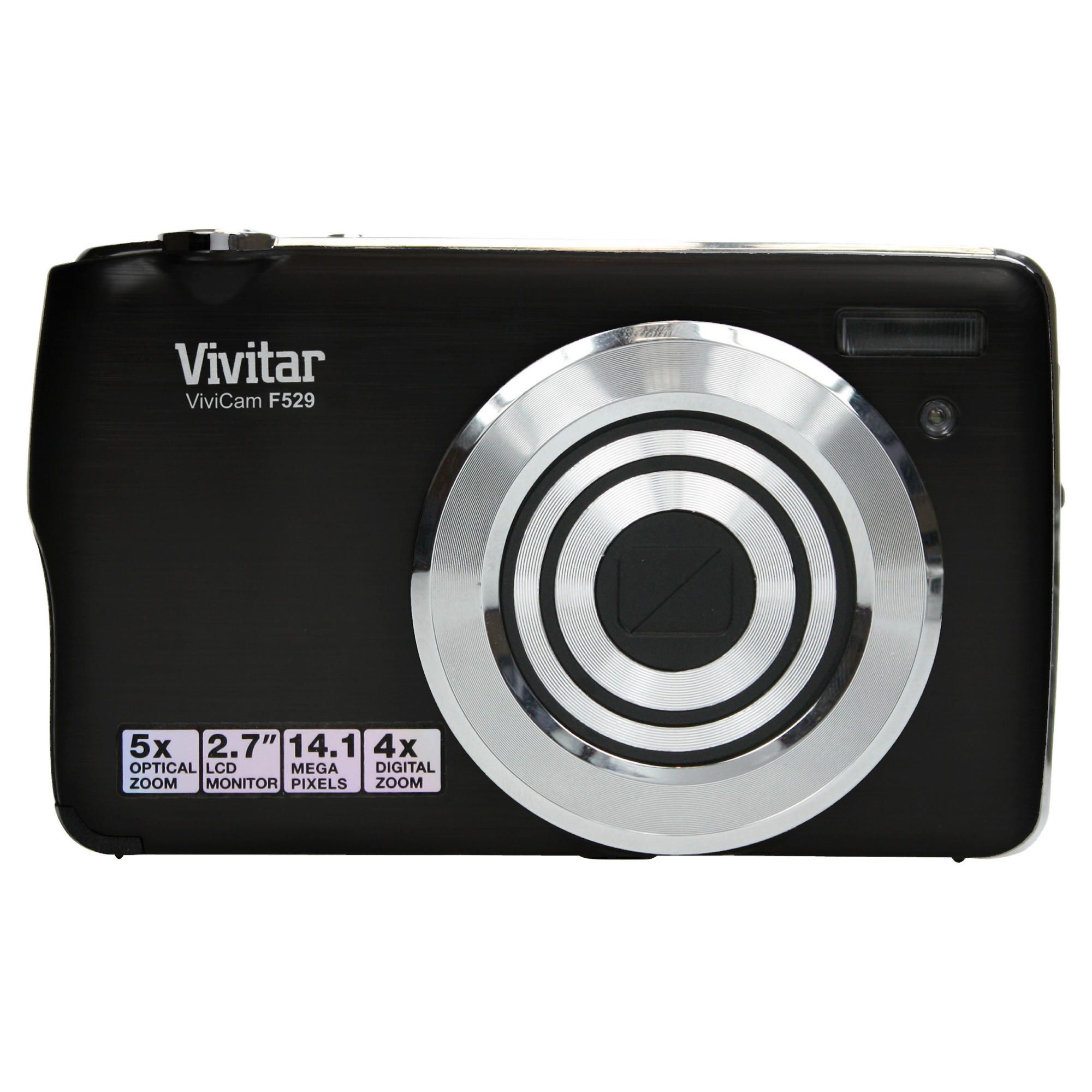 Vivitar F529 14MP Digital Camera Black