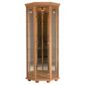 Henley 1 Door Corner Display Cabinet, Oak-effect
