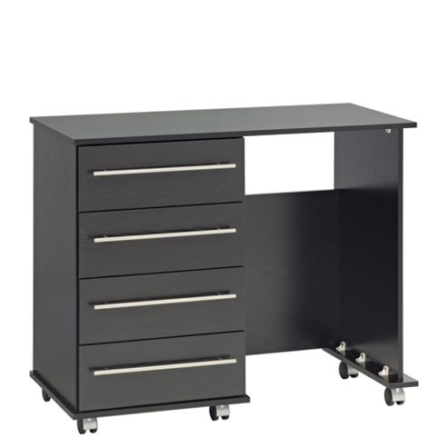Image of Ideal Furniture Bobby Single Dressing Table - Black