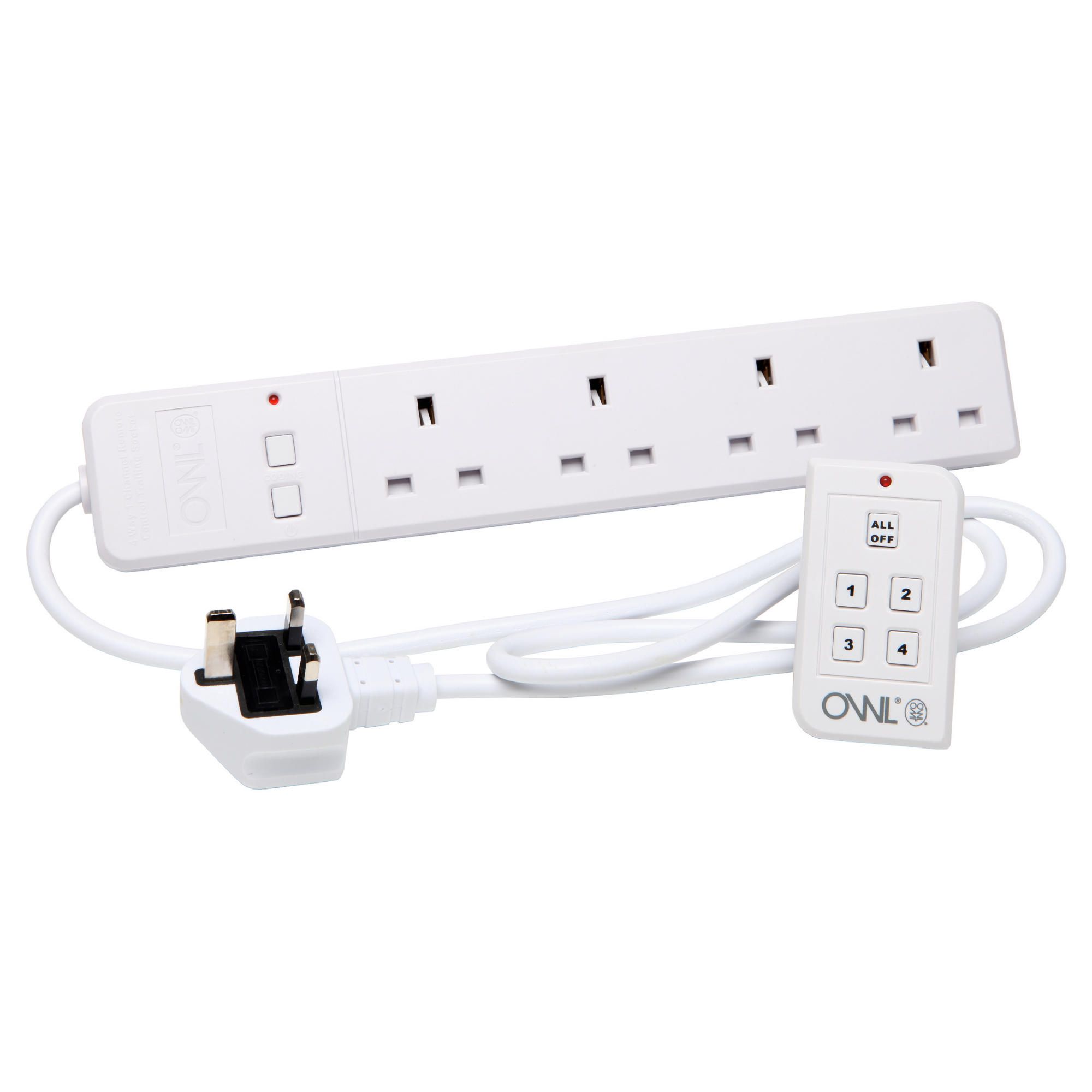 Owl Multisocket Power Saver Strip