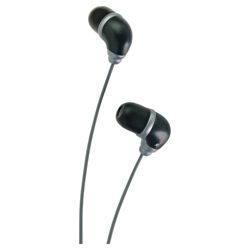 JVC HAFX35BE Marshmallow Comfortable Fit In Ear Headphones - Black
