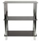 Atom 3 Shelf Unit, Black