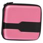 Hama Metallic Pink Wallet for 24  CDs / DVDs