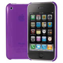 Cygnett Jewel Clear Hard Case for iPhone 3G and 3GS Purple