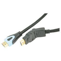 Technika 2.0m HDMI to HDMI Pivot High Performance Cable