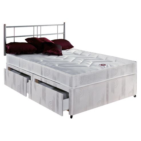 Image of Airsprung Frome King Size 4 Drawer Divan Set