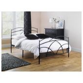 Amiens King Bed, Black