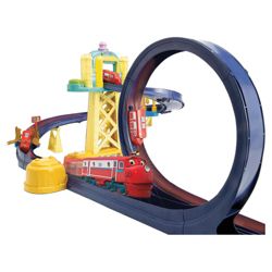 Chuggington Training Yard Playset with Loop & Wilson