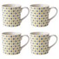 Johnson Brothers Set of 4 Repeat Daisy Mugs