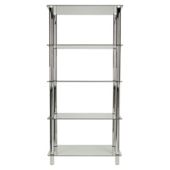 Atom 5 Shelf Unit, Clear