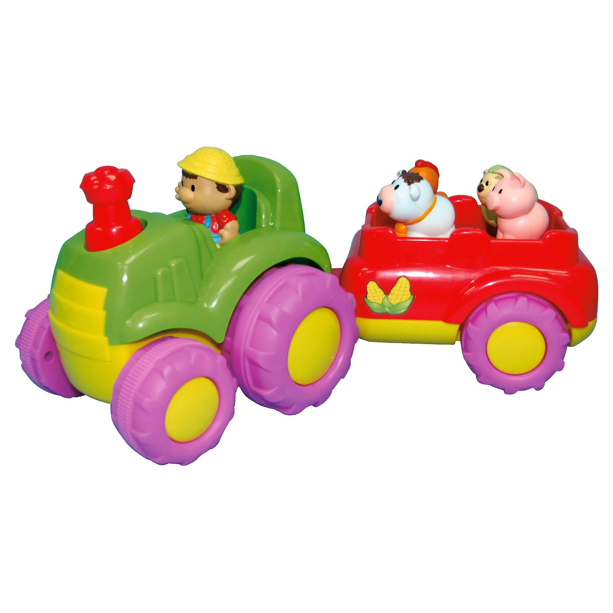 Little Steps Musical Tractor & Trailer