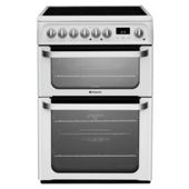 Hotpoint HUE61P White Electric Cooker