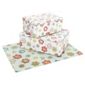 Tesco Pop Floral Set of 2 Cake Tins and Work Surface Protector Set