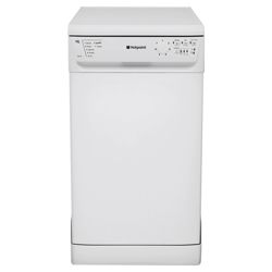 Hotpoint SDL510P Polar Slimline Dishwasher, A Energy Rating. White
