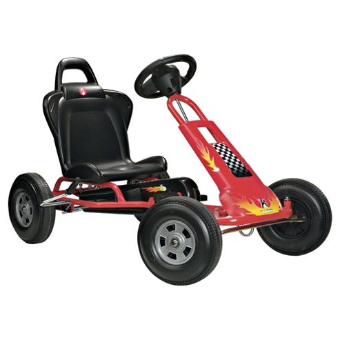 Image of Ferbedo Tourer T-1 Ride-on Go Kart, Red