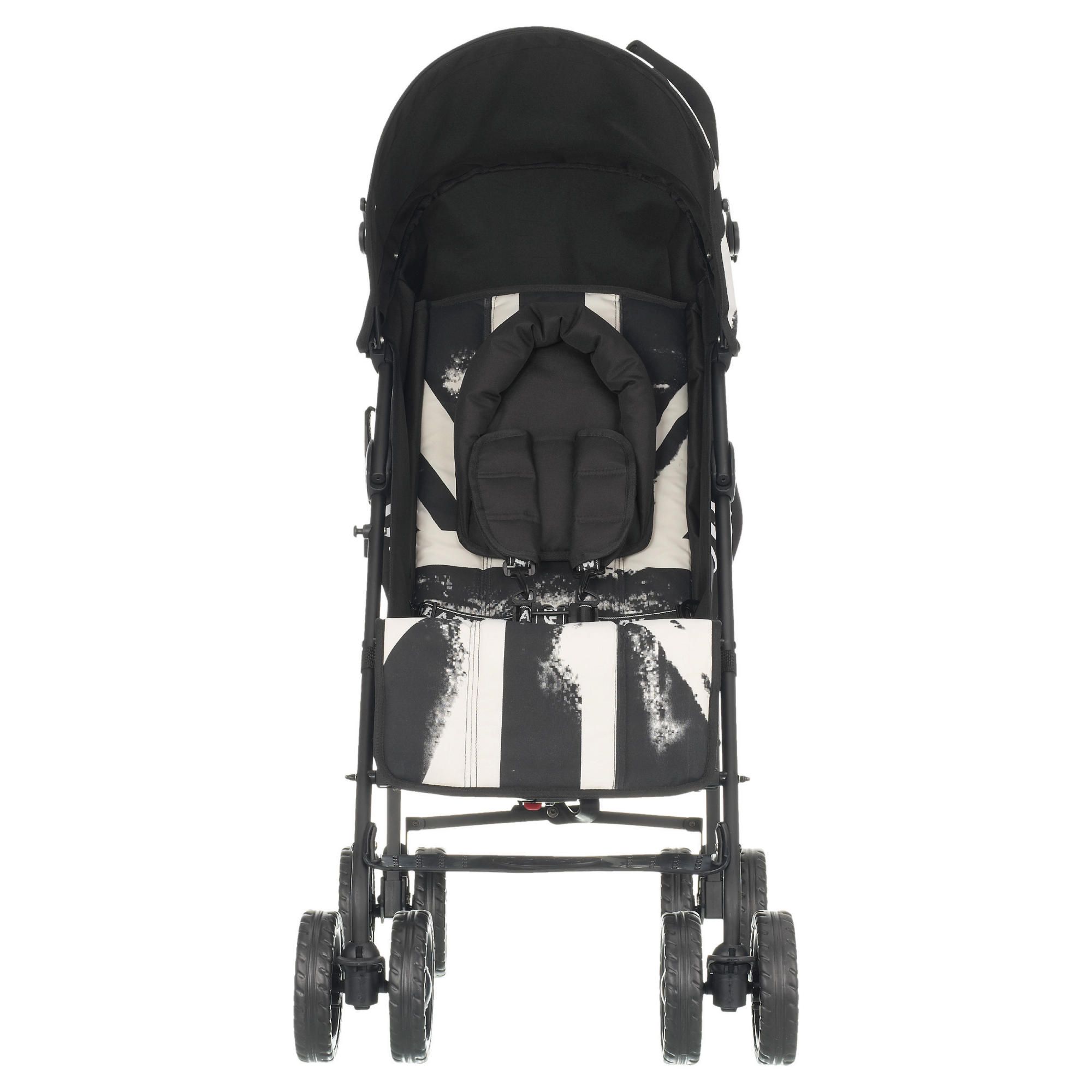 Obaby Atlas Vintage Pushchair, Union Jack Black