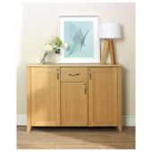 Harrogate 1 Drawer 3 Door Sideboard, Oak