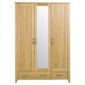 Harrogate Triple Wardrobe, Oak Veneer