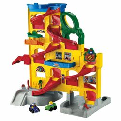 Fisher-Price Little People Wheelies Stand 'n' Play Rampway Playset