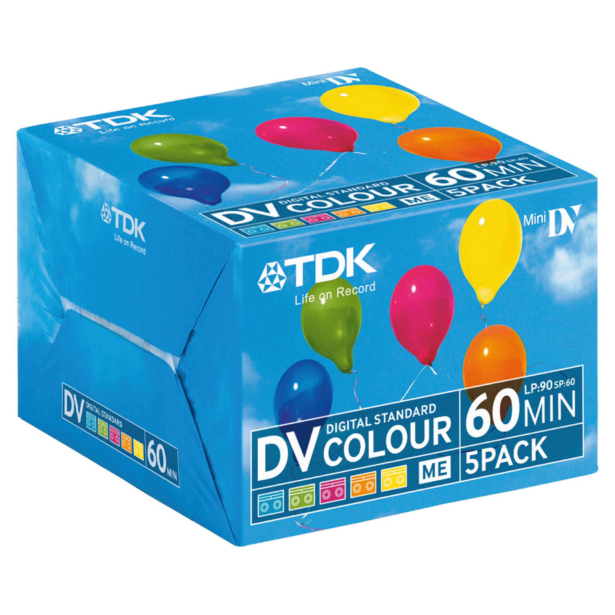 TDK Mini DV Camcorder Tape 5 Pack 