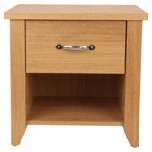 Harrogate Bedside Chest, Oak Veneer