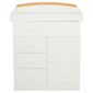 Tutti Bambini Barcelona Chest Of Drawers, White & Natural