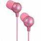 JVC HAFX35PE Marshmallow Comfortable Fit In Ear Headphones - Pink