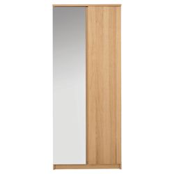 Maddox Double Wardrobe, Oak Veneer