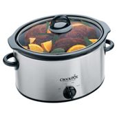Crock-Pot 3.5L Chrome Slow Cooker
