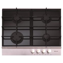 Caple Sense C739G Black Glass Gas Hob
