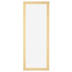 Basic Mirror - Beech Effect 97x37cm