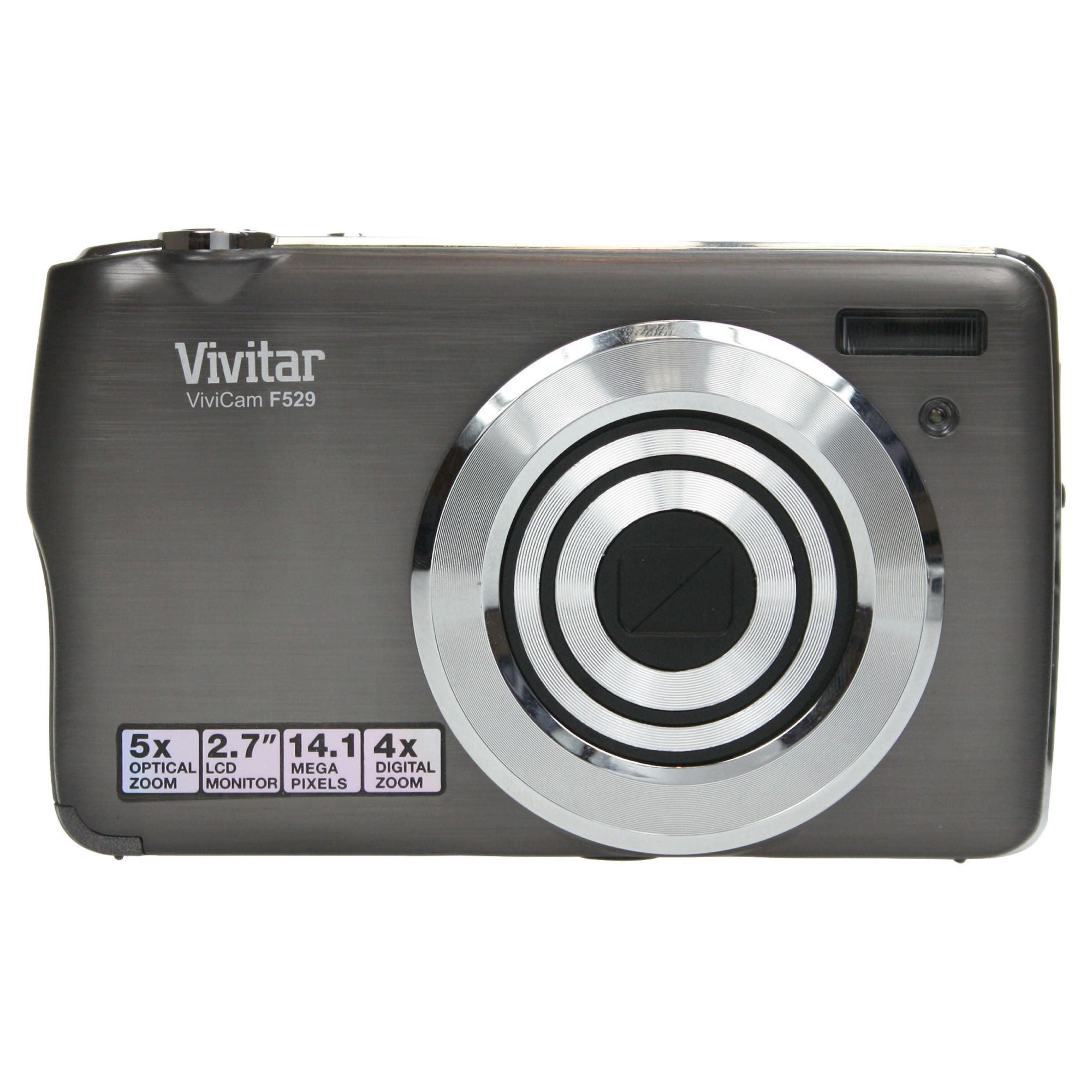 Vivitar F529 14MP Digital Camera Graphite