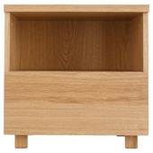 Maddox Bedside Chest, Oak Veneer
