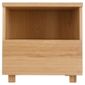 Maddox Bedside Chest, Oak Veneer