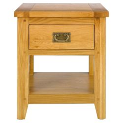 Ascot Side Chest, Oak Finish