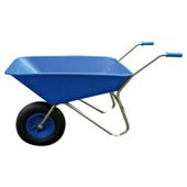 Threeway Bull Barrow Picador Plastic Wheelbarrow - Blue