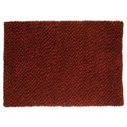Tesco Rugs Felted Wool Rug 120x170cm Berry