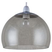Tesco Lighting Bobble Glass Pendant Smoky