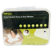 Pifco Cream Heated Throw