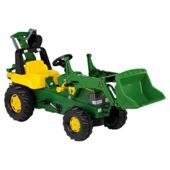 Rolly John Deere Tractor Loader Excavator Ride-On