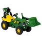 Rolly John Deere Tractor Loader Excavator Ride-On