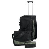 Tesco Arundel 2-Wheel Holdall, Messenger Bag & Toiletries Wallet Set