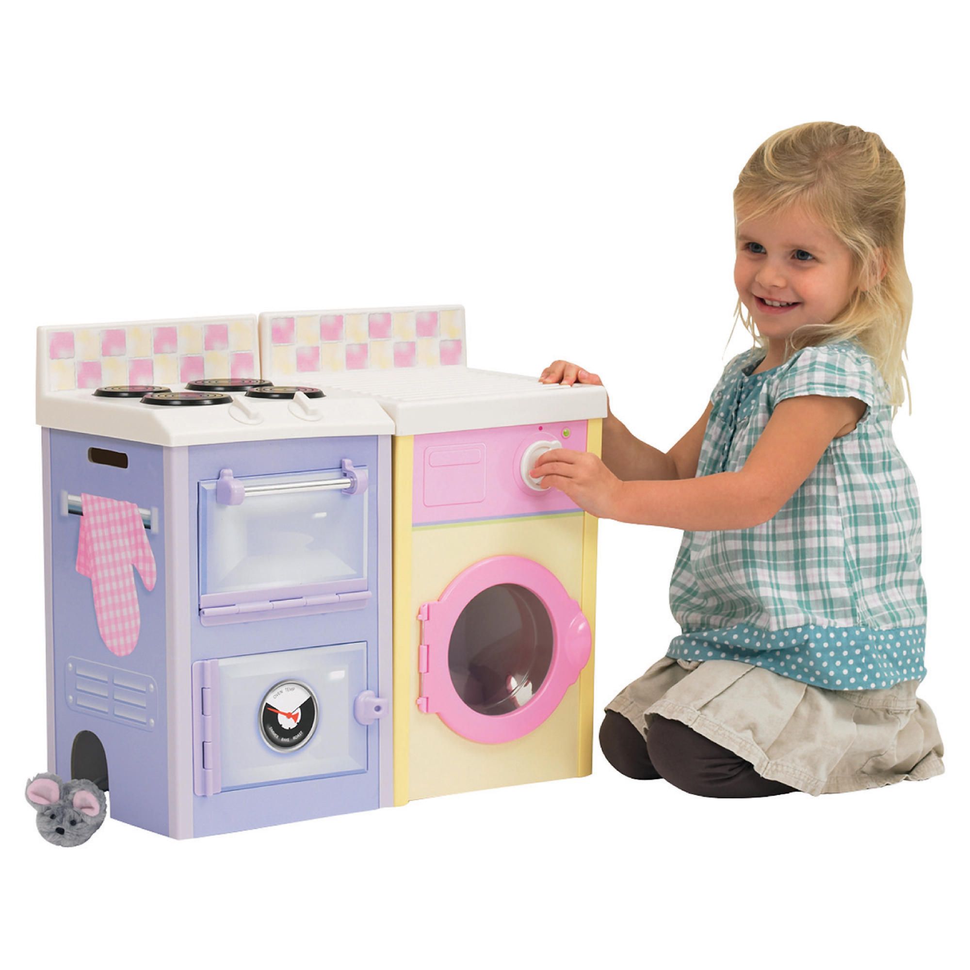 Dream Town Puppy Lane Cottage Kitchen Set & Pip the Mouse 