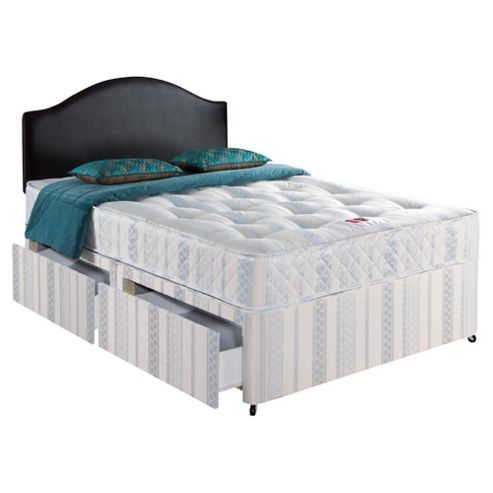 Image of Airsprung Ortho Care Deluxe Double 4 Drawer Divan Bed