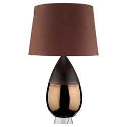 Tesco Lighting Reactive Glaze Ceramic Table Lamp