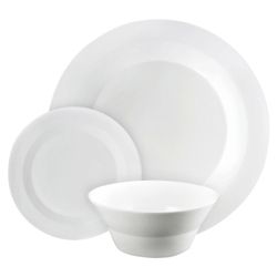 James Martin by Denby 12 Piece, 4 Person Dinner Set - White