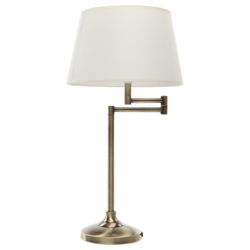 Tesco Lighting Swing Arm Table Lamp Swing Arm Table Lamp Antique Brass