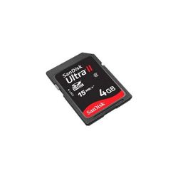 SanDisk Ultra SDHC memory card Class 4 - 4GB